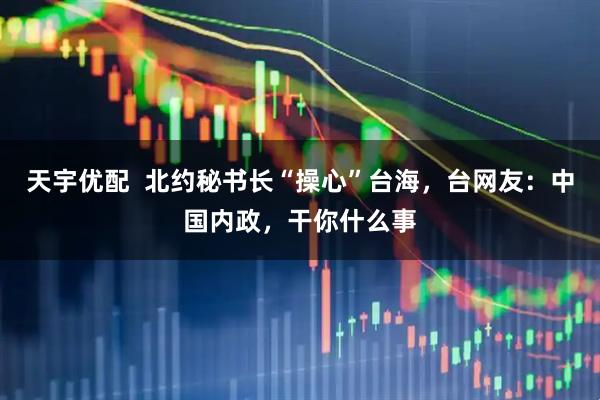 天宇优配  北约秘书长“操心”台海，台网友：中国内政，干你什么事
