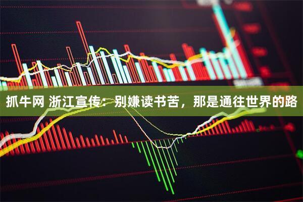 抓牛网 浙江宣传：别嫌读书苦，那是通往世界的路