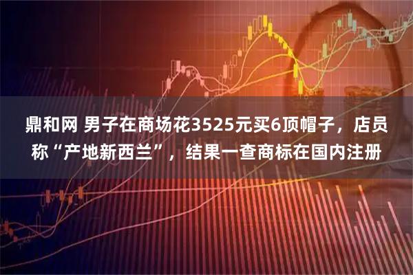 鼎和网 男子在商场花3525元买6顶帽子,店员称“产地新西兰”,结果一查商标在国内注册